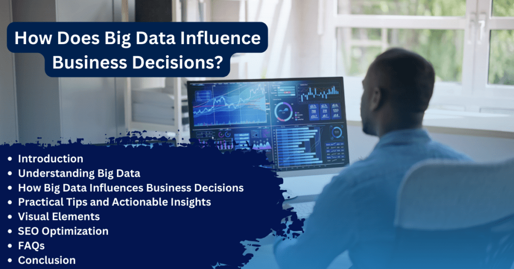 How Does Big Data Influence Business Decisions?