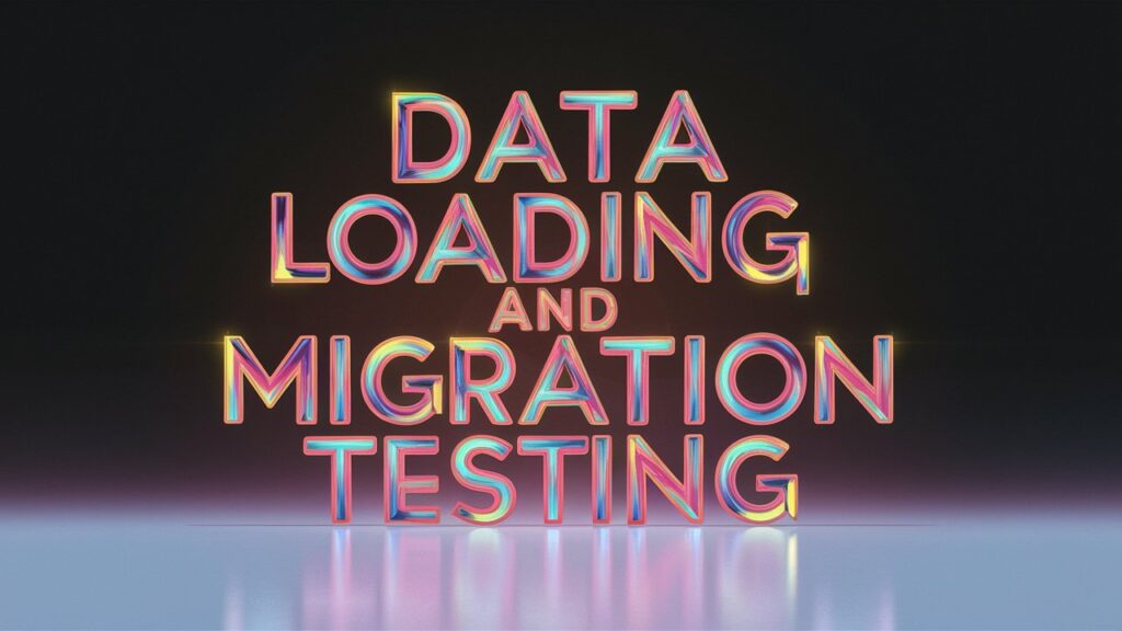 4. DATA LOADING AND MIGRATION TESTING