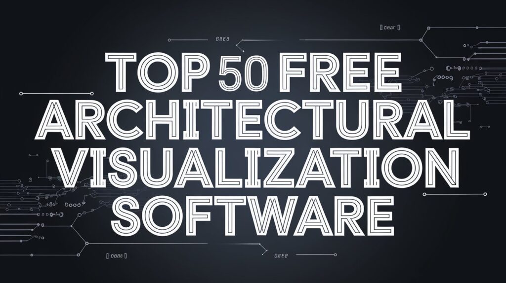 The Top 50 Free Architectural Visualization Software